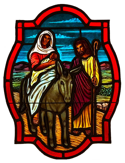 Mary and Joseph Head to Egypt