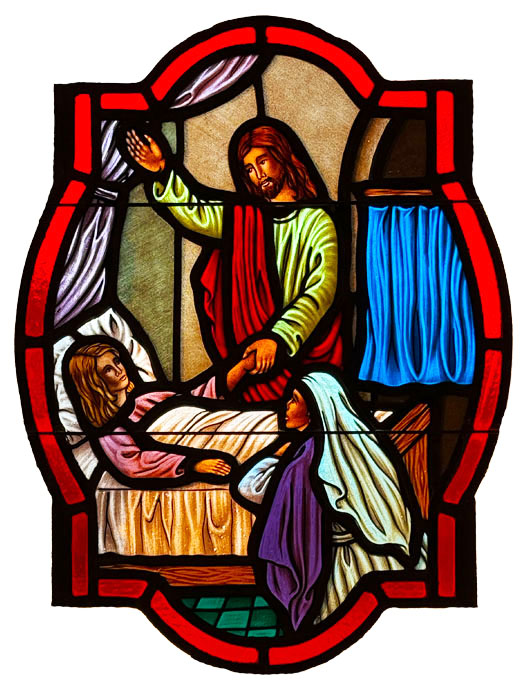 Jesus Raising the Dead Girl